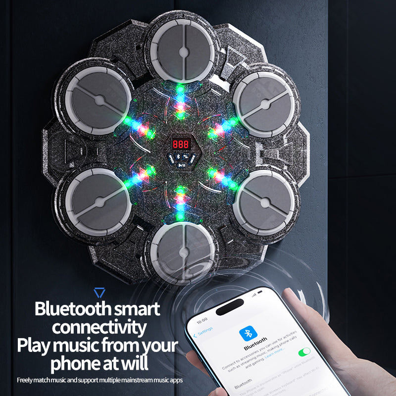 Smart boxing target bluetooth home tumbler electronic wall target adult kids indoor reaction sanda boxing equipment