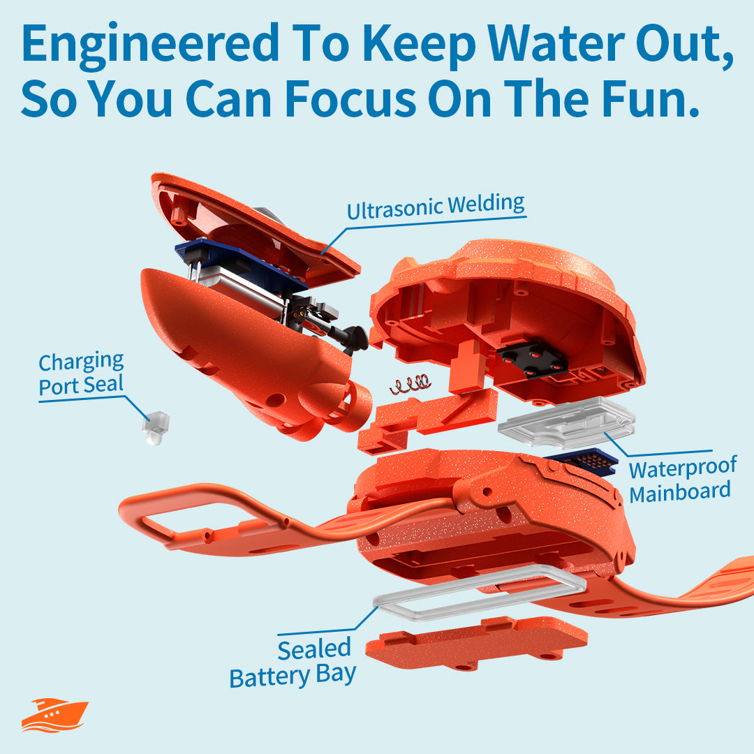 Cross-border RC mini remote control boat 2.4G bracelet ejection electric boat gravity induction indoor playable small model boat