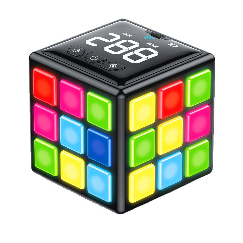 Cross-border primary school students charging integration screen electronic music Rubik's Cube 15 games special children's educational toys