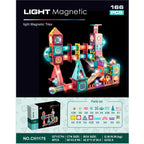 Popular cross-border puzzle assembly magnetic building block construction thinking children's toys assembly DIY set educational gift