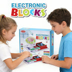 Cross-border stem electronic building blocks science experiment toys, electrical teaching aids, science and technology miniature kits, children's educational toys