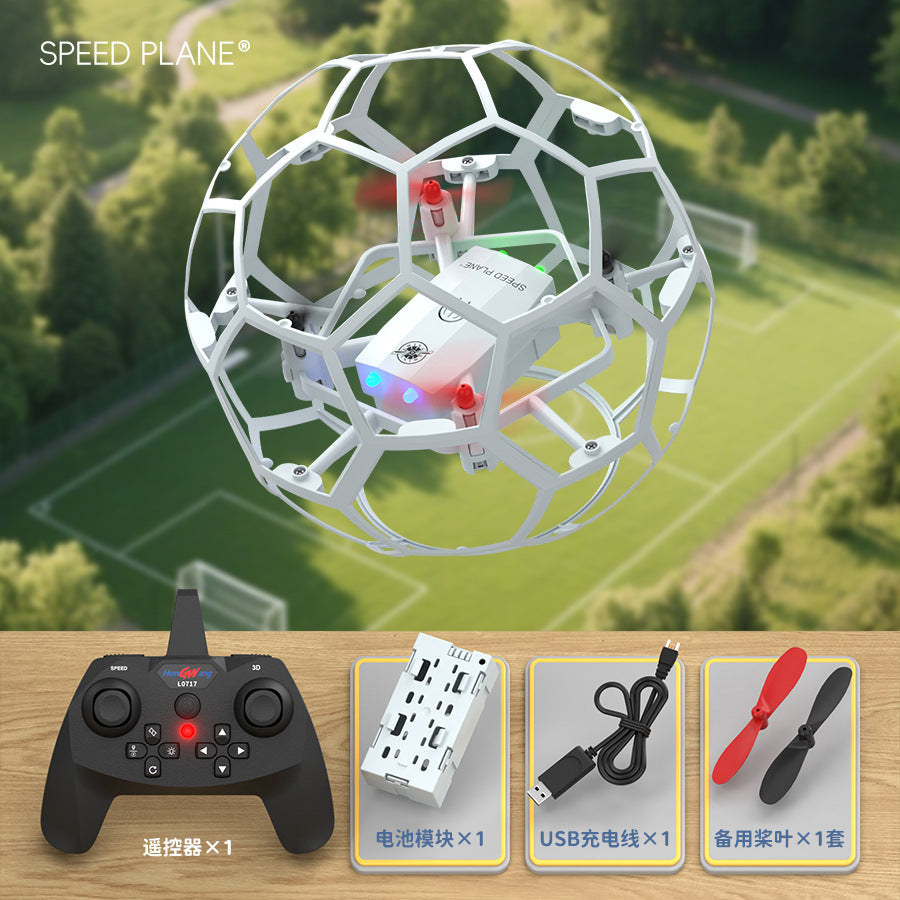 Cross-border soccer drone competition dedicated soccer quadcopter for youth students small remote control aircraft