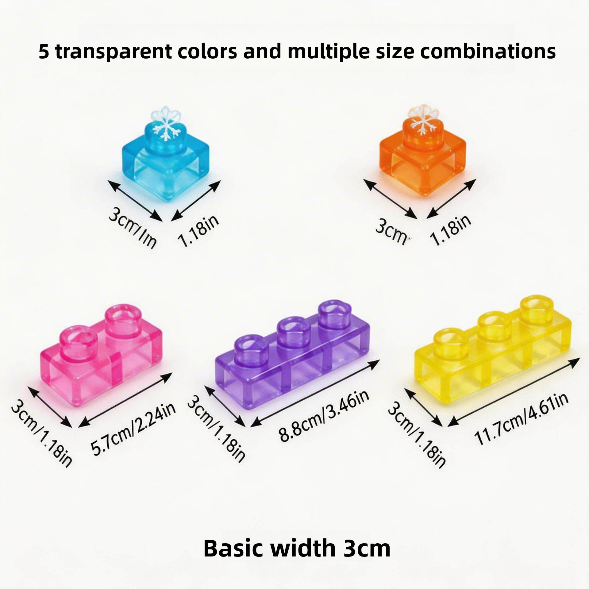 Cross-border jelly building blocks sensory soft building kids educational soft plastic decompression pinch building blocks