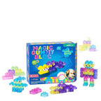 Cross-border jelly building blocks sensory soft building kids educational soft plastic decompression pinch building blocks
