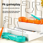 Electric Touch Maze Toy Concentration Training Table Game Fireline Impact Hand-Eye Coordination Puzzle Battle Interaction