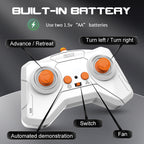 Cross-border remote control electric wall climbing spider light sound effect bionic joint cornice walking wall 360 ° rotating crawler