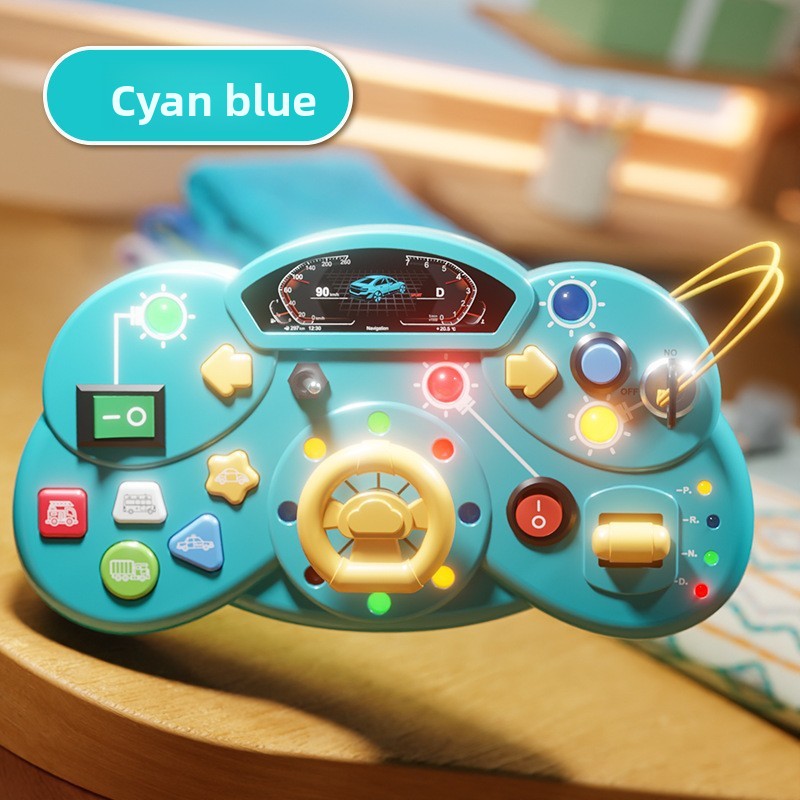 Cross-border children's early education busy machine switch socket LED light Montessori analog circuit busy board toy wholesale