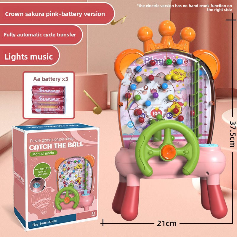 Children's Doudou machine board game toys parent-child interaction concentration training early education thinking ball receiving machine educational toys