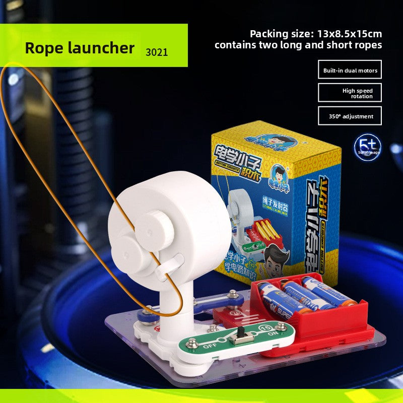 Cross-border hot-selling small box science experiment set training institution electricity boy electronic building block physical circuit experiment