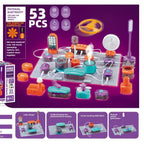 Cross-border scientific experiment set, circuit blocks, physics technology DIY, craft educational toys for children and boys