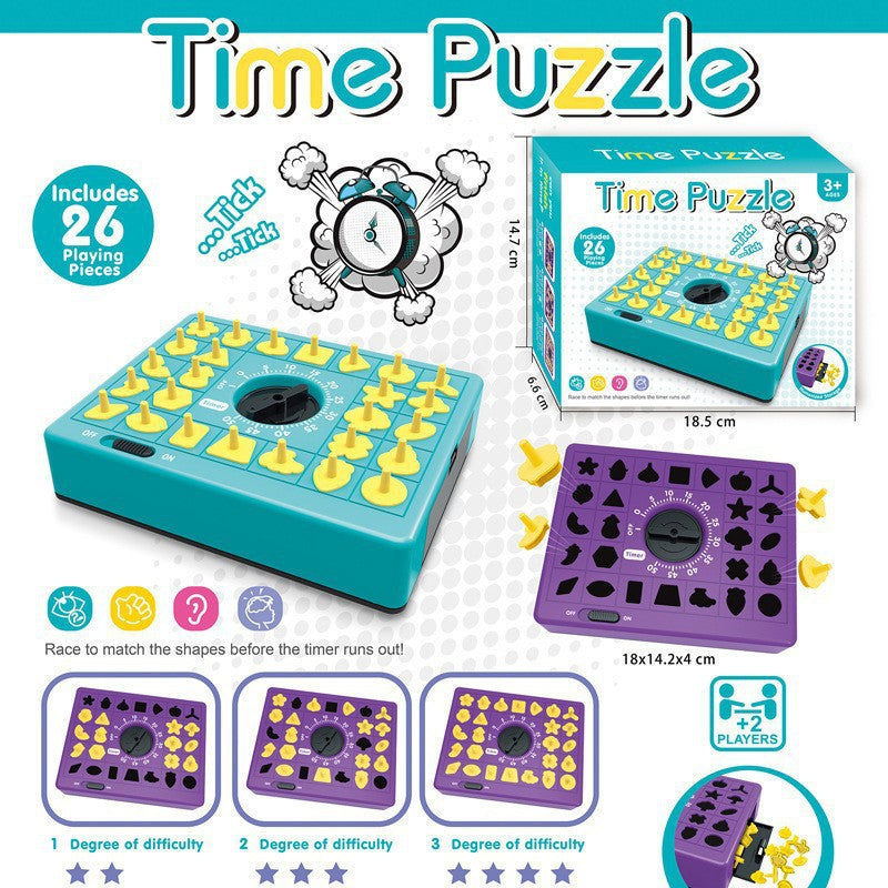 Cross-border children's timing pairing puzzle games, early education puzzle board games, parent-child interaction, Amazon toy wholesale