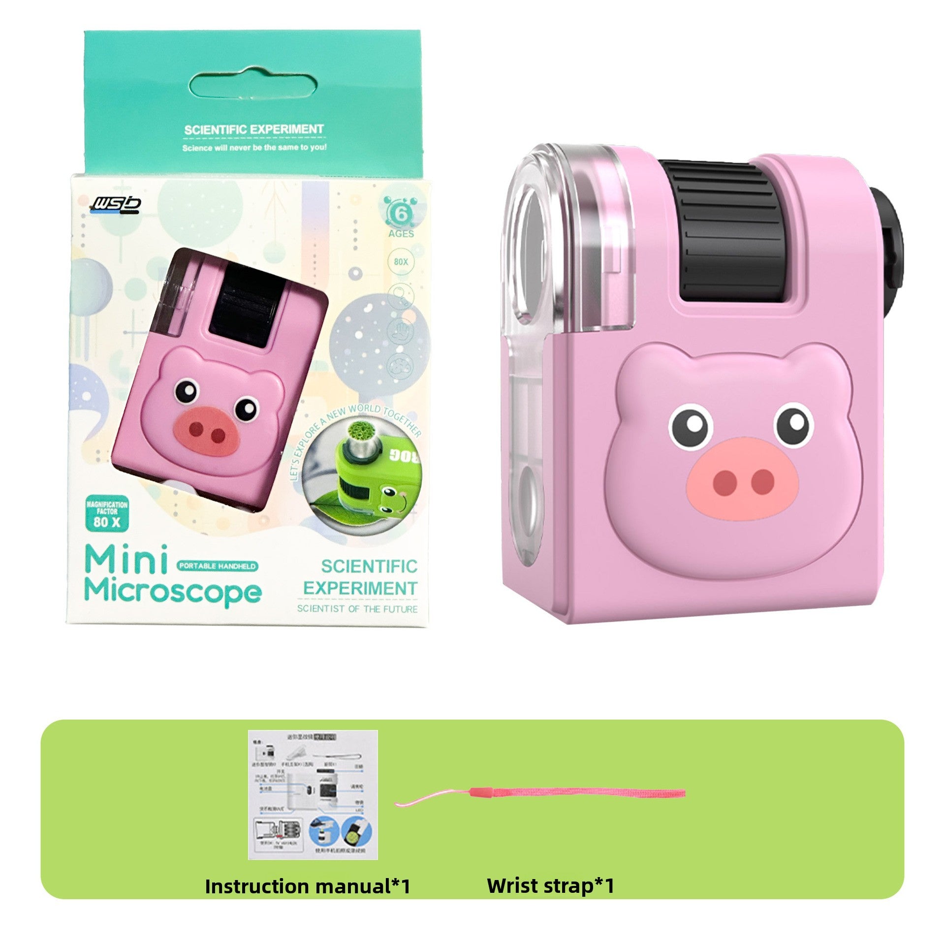 Kids' exploration tools: science experiment educational toys for elementary and middle school students - outdoor exploration uv light & outdoor microscope