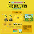 Cross-border Internet celebrity Bee Magnetic Fishing Toys Children's Puzzle Color Cognition Parent-child Interactive Table Game Plate