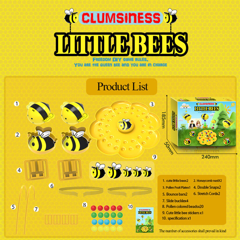 Cross-border Internet celebrity Bee Magnetic Fishing Toys Children's Puzzle Color Cognition Parent-child Interactive Table Game Plate