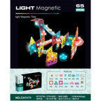 Popular cross-border puzzle assembly magnetic building block construction thinking children's toys assembly DIY set educational gift