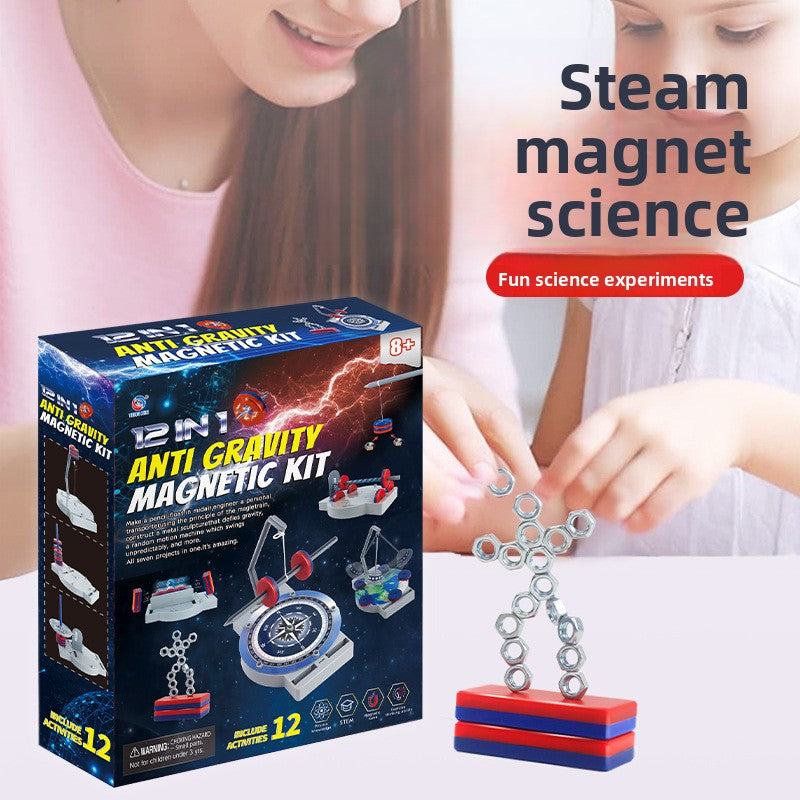 Smart forest magnet science cross-border physics puzzle science and education frontier suspended toy set scientific experiment magnetic force