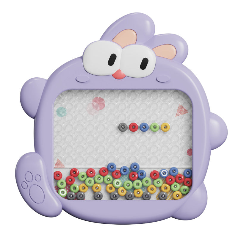 Magnetic pen drawing board Children's magnetic control pen 2-3 years old 5 children 4 baby drawing board Boys and girls educational toys