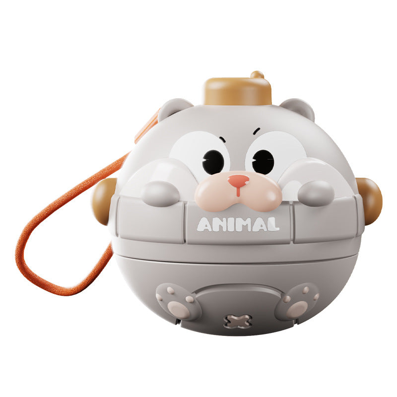 Children's gyro toys press, rotate, collide, turn around, play parent-child interactive toys, desktop battle games, kindergarten