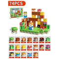 Minecraft game merchandise magnet blocks build magnets building blocks wholesale puzzle blocks building blocks gift toys