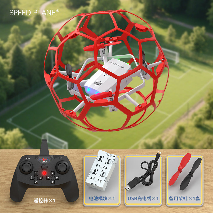 Cross-border soccer drone competition dedicated soccer quadcopter for youth students small remote control aircraft