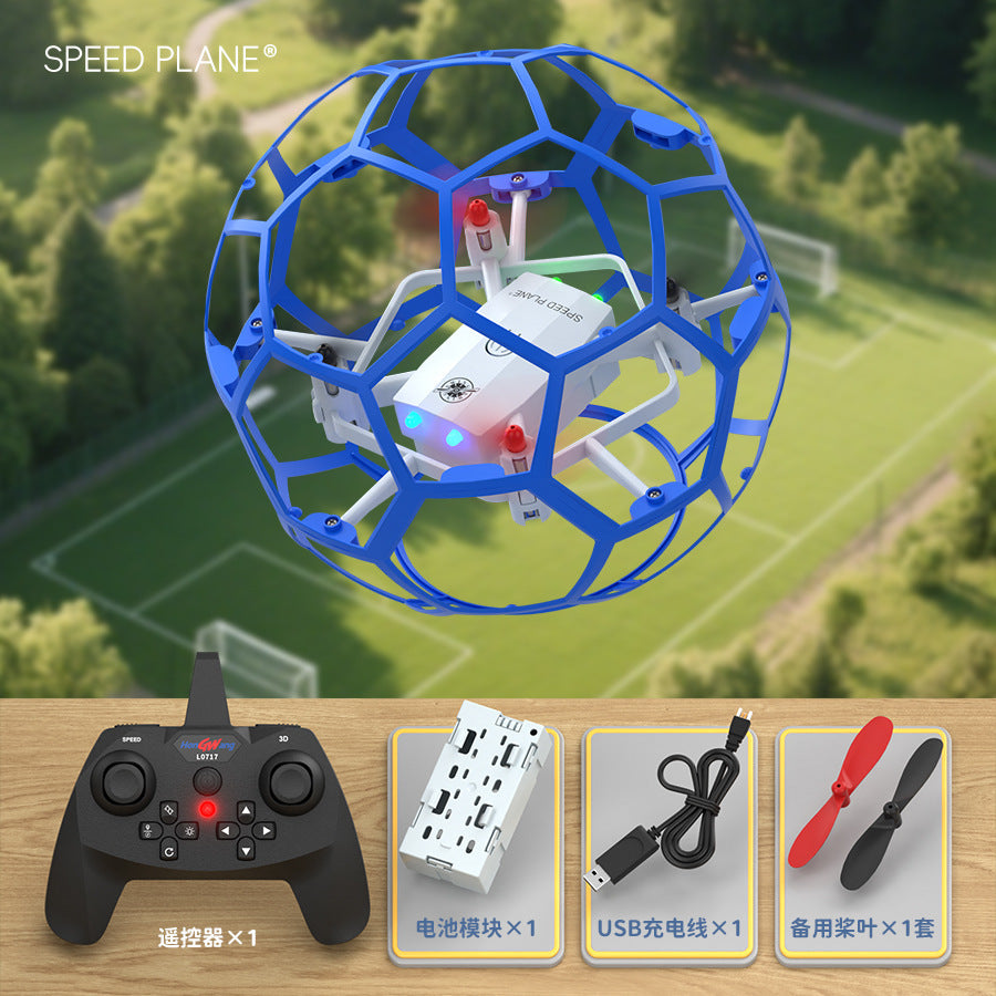 Cross-border soccer drone competition dedicated soccer quadcopter for youth students small remote control aircraft