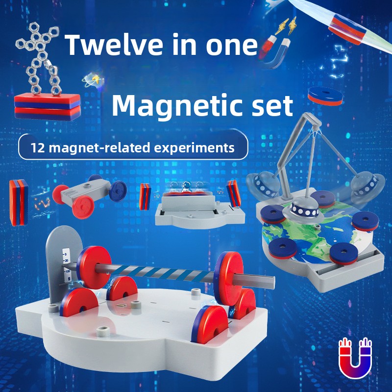 Smart forest magnet science cross-border physics puzzle science and education frontier suspended toy set scientific experiment magnetic force