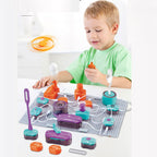 Cross-border scientific experiment set, circuit blocks, physics technology DIY, craft educational toys for children and boys