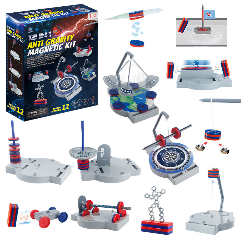 Smart forest magnet science cross-border physics puzzle science and education frontier suspended toy set scientific experiment magnetic force