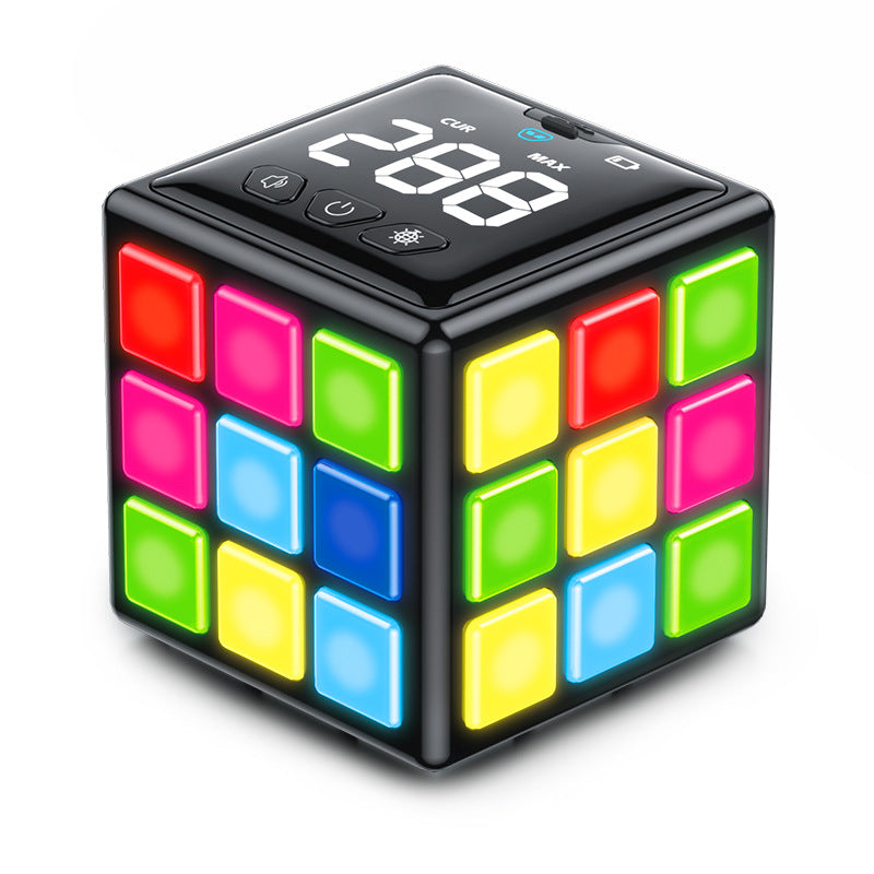 Cross-border primary school students charging integration screen electronic music Rubik's Cube 15 games special children's educational toys