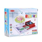 Cross-border stem electronic building blocks science experiment toys, electrical teaching aids, science and technology miniature kits, children's educational toys