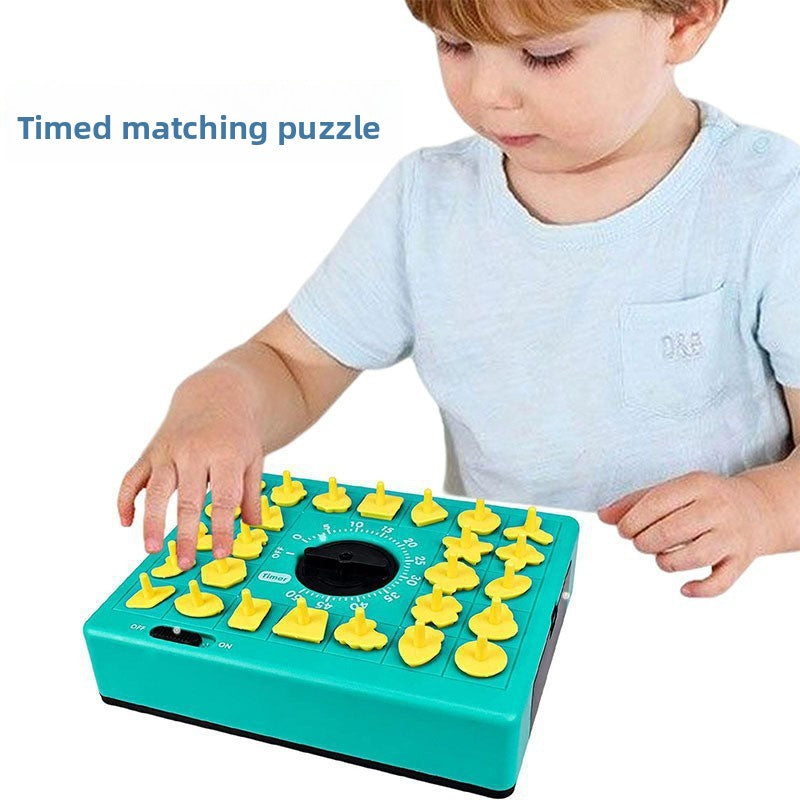 Cross-border children's timing pairing puzzle games, early education puzzle board games, parent-child interaction, Amazon toy wholesale