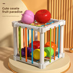 Fruit Rainbow Sessele Toys Shape Color Cognition Hand Movement Training Infant Early Education Enlightenment Toys