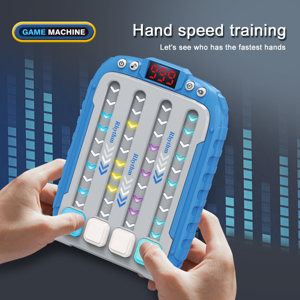 Rhythm Master Push Game Console Puzzle Dance Game Console Clear Level Unzip Multiplayer Battle Children's Music Toys