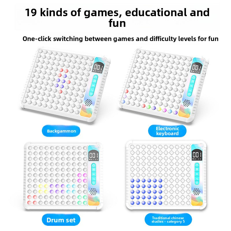 19-in-1 AI Smart Light-Up Chess Board
