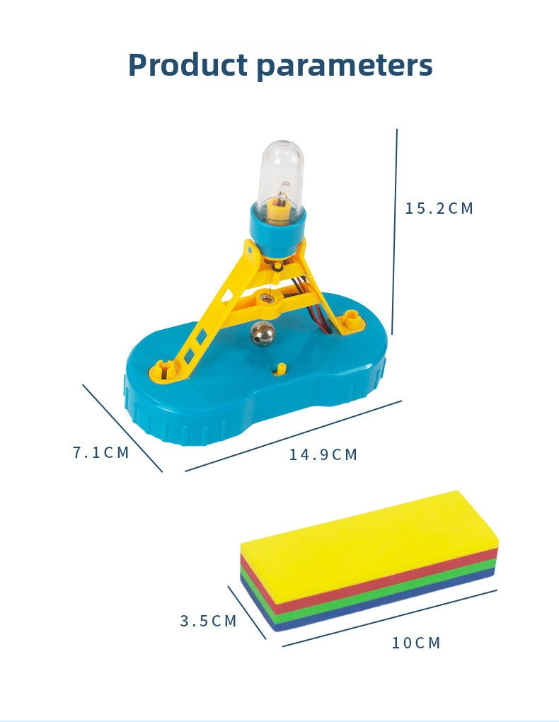 Smart forest experiment kit: geology, earthquake alarm model, steam building blocks, educational toy