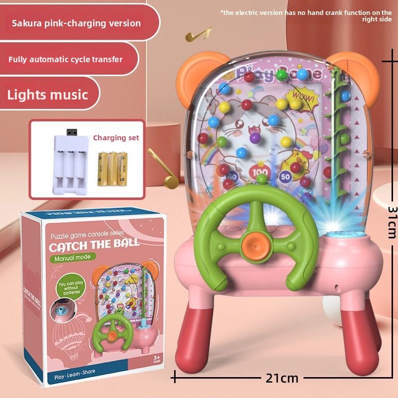 Children's Doudou machine board game toys parent-child interaction concentration training early education thinking ball receiving machine educational toys