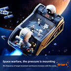 Smart forest shooting game console - educational desktop arcade toy with target practice, scoring, sound & light effects, and interstellar adventure shooting station