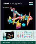 Popular cross-border puzzle assembly magnetic building block construction thinking children's toys assembly DIY set educational gift