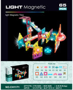 Popular cross-border puzzle assembly magnetic building block construction thinking children's toys assembly DIY set educational gift
