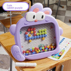Magnetic pen drawing board Children's magnetic control pen 2-3 years old 5 children 4 baby drawing board Boys and girls educational toys