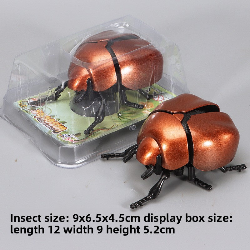New chain ladybug simulation reptile clockwork beetle creative tricky decompression toy cross-border hot sale
