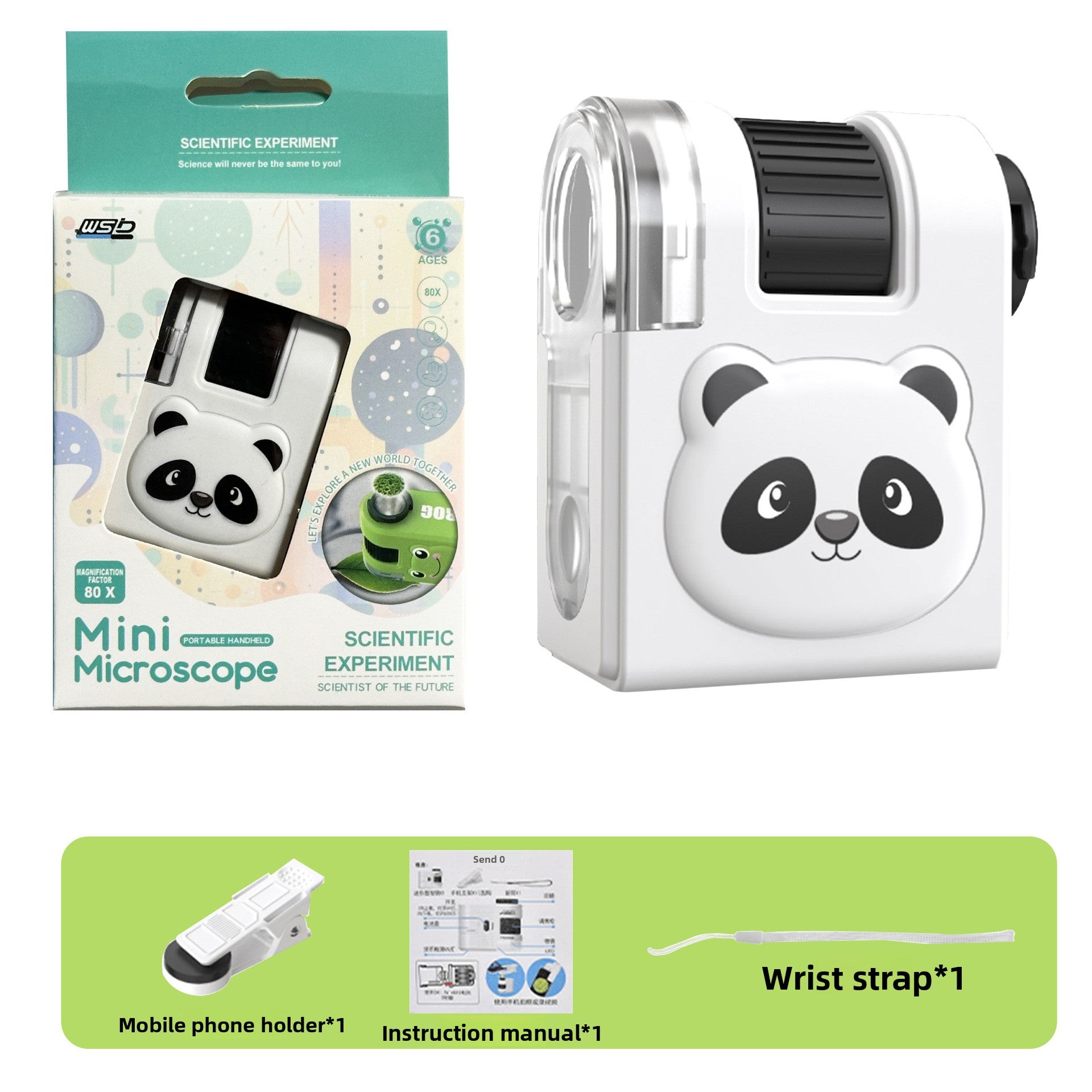 Kids' exploration tools: science experiment educational toys for elementary and middle school students - outdoor exploration uv light & outdoor microscope