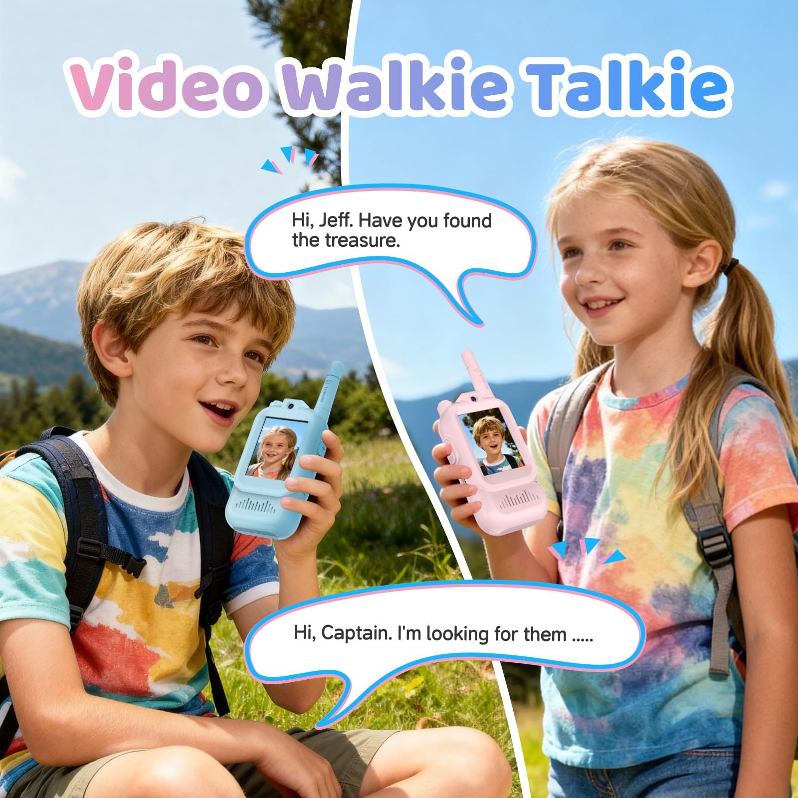 Kids Voice Changer Walkie Talkies