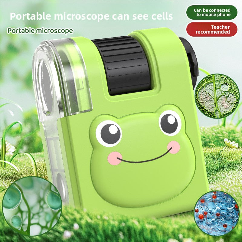 Kids' exploration tools: science experiment educational toys for elementary and middle school students - outdoor exploration uv light & outdoor microscope