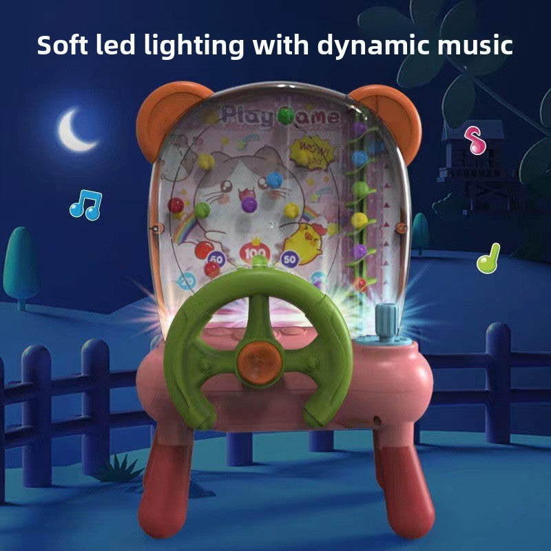 Children's Doudou machine board game toys parent-child interaction concentration training early education thinking ball receiving machine educational toys