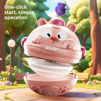 Children's gyro toys press, rotate, collide, turn around, play parent-child interactive toys, desktop battle games, kindergarten