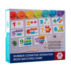 Familysplace™-Montessori Math Counting and Sorting Toy Game