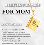 Book Necklace - The Family's Place