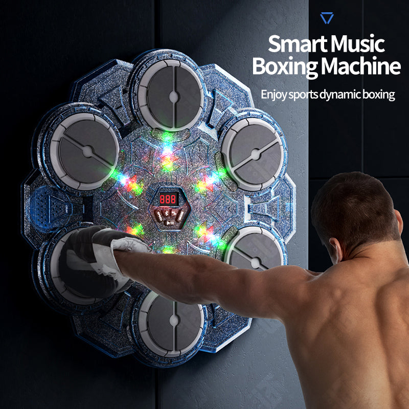 Smart boxing target bluetooth home tumbler electronic wall target adult kids indoor reaction sanda boxing equipment
