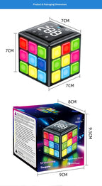 Cross-border primary school students charging integration screen electronic music Rubik's Cube 15 games special children's educational toys